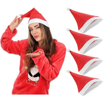 7. SANTA CLAUS HAT - SET OF 4