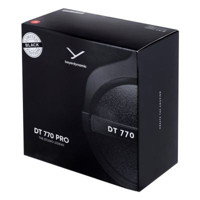 9. Beyerdynamic DT 770 PRO 80 OHM BLACK LIMITED EDITION - Closed studio headphones