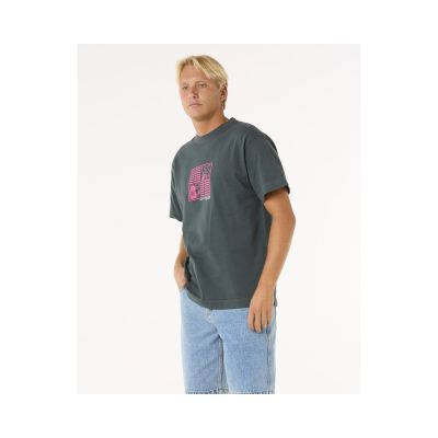 3. RIP CURL Raw Energy Zine Tee T-Shirt, turquoise
