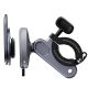 2. Baseus PrimeTrip Handlebar Smartphone Bike Holder - Black