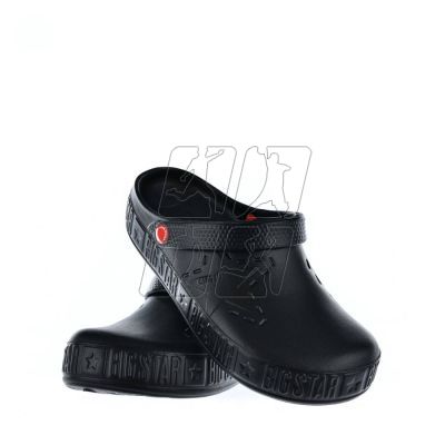 4. Big Star M II175001 black slippers