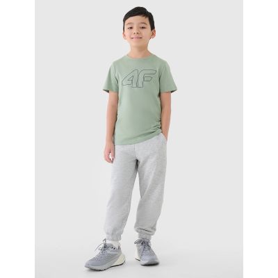 5. Boys' jogger sweatpants 4F 4FJWMM00TTROM1188-25M