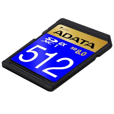3. ADATA Premier Extreme SD8.0 SDXC 512 GB Class 10 UHS-I/U3 V30