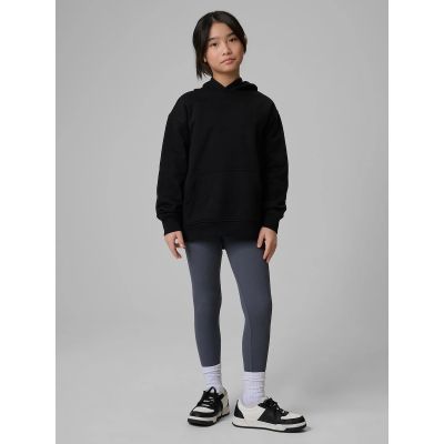 3. Girls' loose sweatshirt with hood 4F 4FJRMM00TSWSF2714-20S