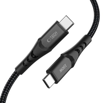 3. Tech-Protect Ultraboost UB11T USB-C / USB-C PD 100W / QC3.0 Cable 100 cm - Black