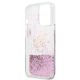 7. Guess GUHCP13XLG4GPI iPhone 13 Pro Max 6.7" pink/pink hardcase 4G Big Liquid Glitter