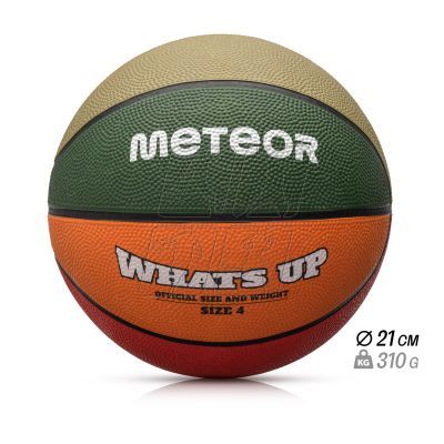 11. Meteor What&#39;s up 4 basketball ball 16794 size 4