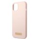 6. Guess GUHMP13MSBPLP iPhone 13 6.1" pink/pink hard case Silicone Logo Plate MagSafe