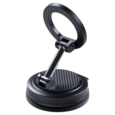 2. Spigen STK100 VacuumLock MagSafe Car Mount – Black