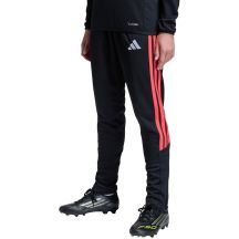 adidas Tiro 26 League Slim kids' pants black and red JY7115