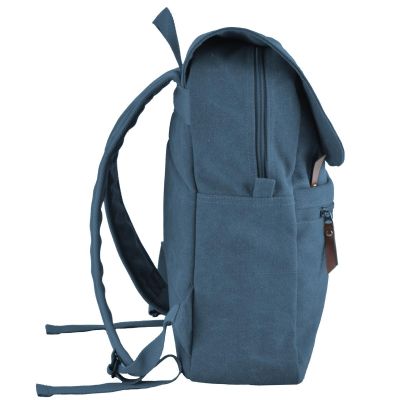 4. CANVAS Navy Blue Youth Backpack SEMI LINE