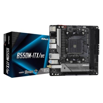 Asrock B550M-ITX/AC motherboard