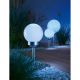 21. SOLAR LAMP MILK GLOBE 30x62CM