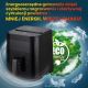 20. Extralink HOME AIR FRYER 5.2L EU SJ-520 Single 5.2L Hot Air Fryer Black