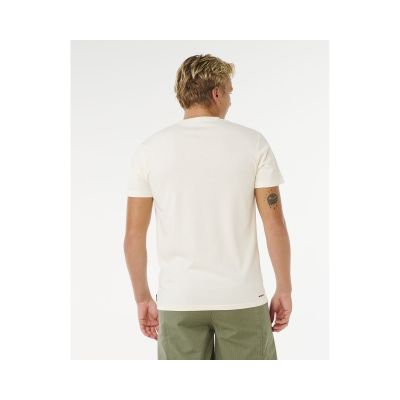 3. Men's RIP CURL Vaporcool Search 3 Stacks Tee White