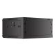 13. WALL-HUNG RACK CABINET 19" 4U 600X450 BLACK PERFORATED DOOR LANBERG (FLAT PACK)