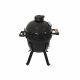 3. Kamado Bono Picnic Ceramic Grill 13” Kamado barbecue/grill Cart Charcoal (fuel) Black