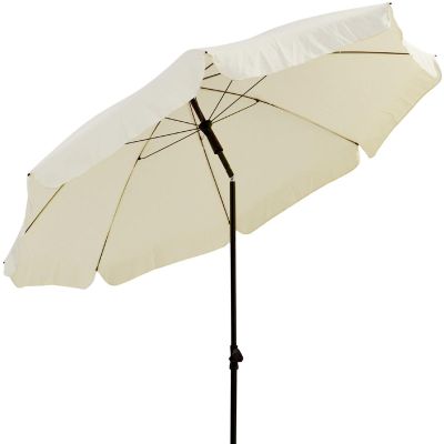 26. GARDEN UMBRELLA 185 CM CREAM