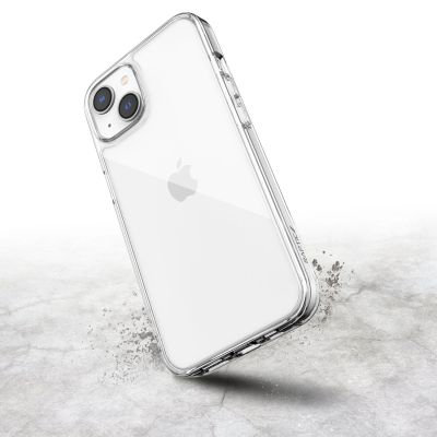 2. Raptic X-Doria Clearvue Case iPhone 14 Plus back cover clear