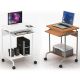 5. TECHLY SMALL COMPUTER DESK 600X450 ON WHEELS
