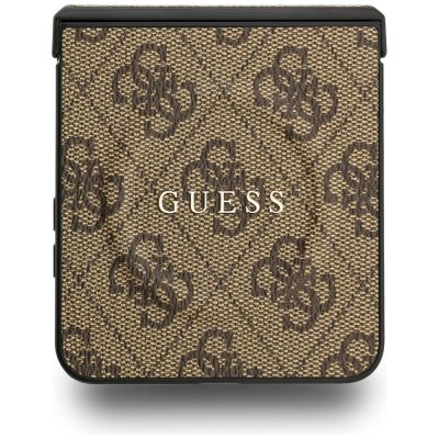 5. Guess 4G Classic MagSafe Case for Samsung Galaxy Z Flip 7 - Brown