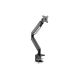 42. Single desk arm with clamp 1xLCD with gas spring max. 35" and 15kg