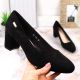 5. Suede high heel pumps Sergio Leone W SK314D black