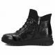 3. Black Patent Leather Women’s Ankle Boots Filippo DBT8075