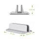 2. TECHLY 17" VERTICAL LAPTOP STAND WITH WIDTH ADJUSTMENT