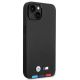 4. Case BMW BMHCP14S22PTDK iPhone 14 6.1 "black / black Leather Stamp Tricolor