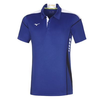 4. Mizuno Hex Rect Polo Shirt M 62EA700122