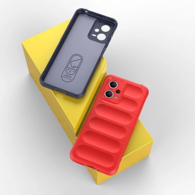 15. Magic Shield Case for Xiaomi Redmi Note 12 5G / Poco X5 5G Flexible Armor Cover Black