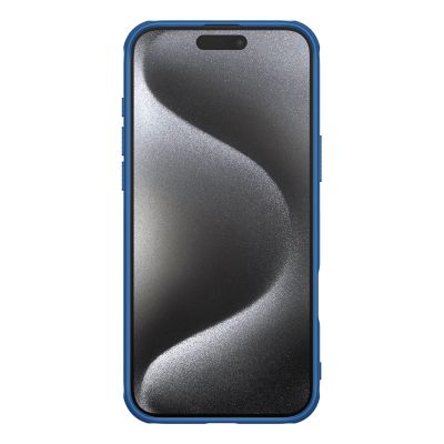 4. Nillkin Super Frosted Shield Pro case for iPhone 16 Pro - blue