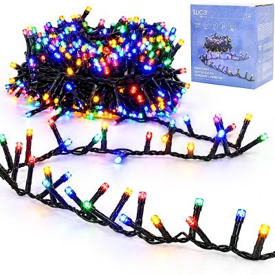 CHRISTMAS TREE LIGHTS LIGHT CHAIN 1000 LED TIMER MULTICOLOR LUCA