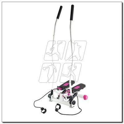 9. Stepper with movable arms and HMS S3085 links pink-white