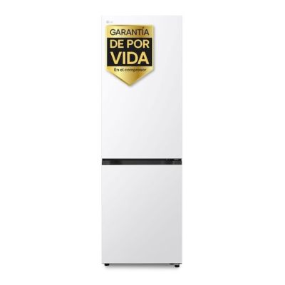 LG GBBSJ10ESW Fridge Freezer, White, 186 cm