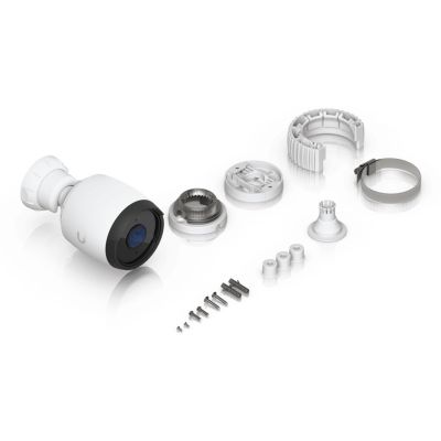 7. Ubiquti UniFi G6 Bullet White camera (UVC-G6-BULLET-W) 8MP 3840 x 2160 (16:9) IP66 IK04 9.9W