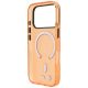 7. BMW M IML Frosted Metal Logo & Trims MagSafe Case for iPhone 17 Pro Max / 18 Pro Max - Orange