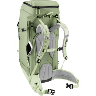 15. Deuter Freescape Pro 38+ SL Backpack Sports Backpack Green Polyamide, Ripstop