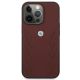 9. BMW Leather Curve Perforate Case for iPhone 13 Pro / iPhone 13 - Red