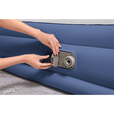 6. Bestway 67630 / 23 Air Mattress Double Mattress Blue, White Unisex