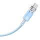 3. Baseus Explorer 100W USB-C - USB-C Cable with Intelligent Temperature Sensor 1m - Blue