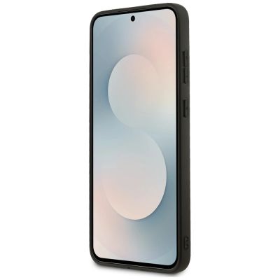 6. Guess Big 4G Classic Logo Case for Samsung Galaxy S25 FE - Brown