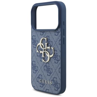 6. Guess 4G Big Logo Case for iPhone 17 Pro / 18 Pro - Blue