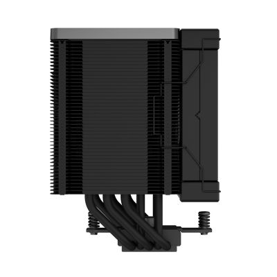 9. DeepCool AK500 ZERO DARK Processor Air Cooler 12cm Black
