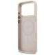 7. Guess Peony Hot Stamp MagSafe Case for iPhone 17 Pro Max - Pink