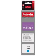Activejet AB-D100C Ink Bottle (Brother BT-D100C replacement; Supreme; 50 ml; blue)