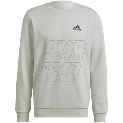 4. adidas Essentials Fleece M HL2281 sweatshirt