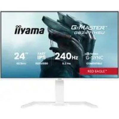 19. iiyama G-MASTER GB2471HSU-W1 computer monitor 60.5 cm (23.8") 1920 x 1080 px Full HD LED White