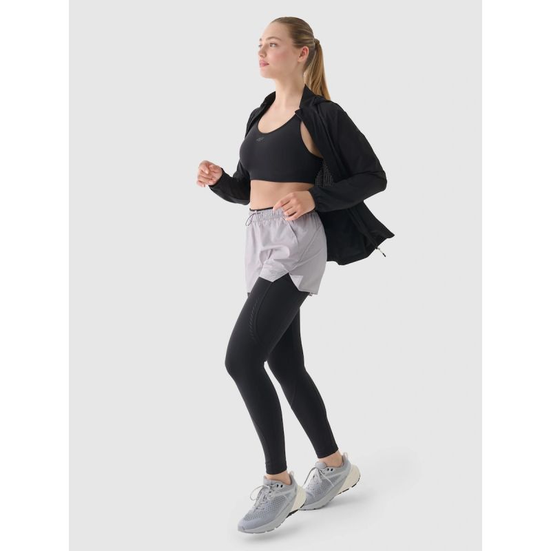 3. Women's ultralight running jacket 4F 4FRAW24TTJAF0773-20S